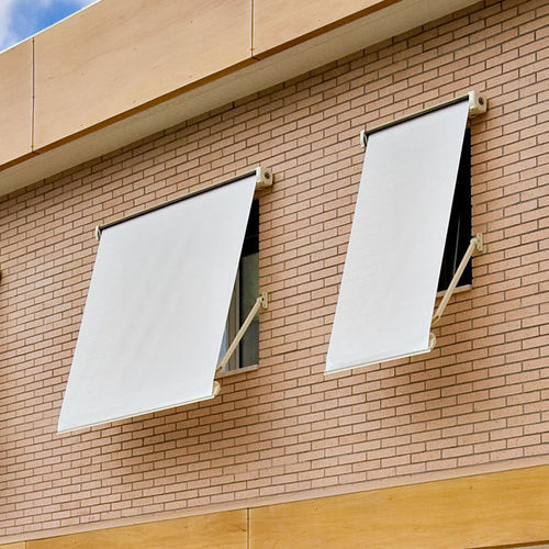 Roller blinds - MICROBOX-300 - LLAZA WORLD, S.A. - for window / canvas / stainless steel
