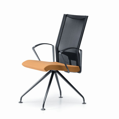 Contemporary chair - AVIANET - TALIN SRL - indoor / chrome / steel