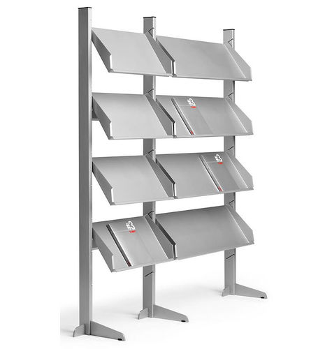 Contemporary magazine rack - TOTEM - TALIN SRL - home / tertiary / metal