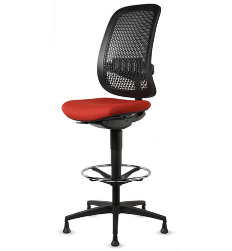 Painted aluminum task chair - GEA - TALIN SRL - mesh / nylon / copolymer