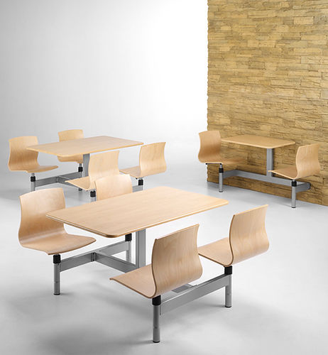 contemporary table and chair set - TALIN SRL