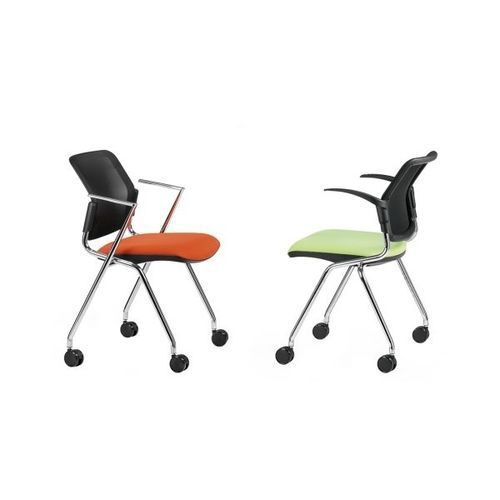 Contemporary visitor chair - NESTING - TALIN SRL - indoor / polymer / metal