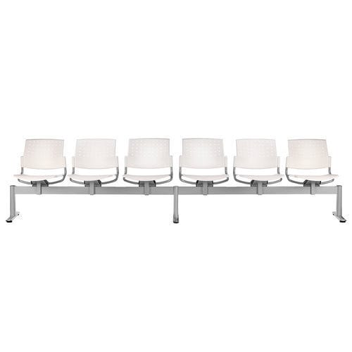 Metal beam chair - DELFIBRIO/NET - TALIN SRL - MDF / PC / copolymer