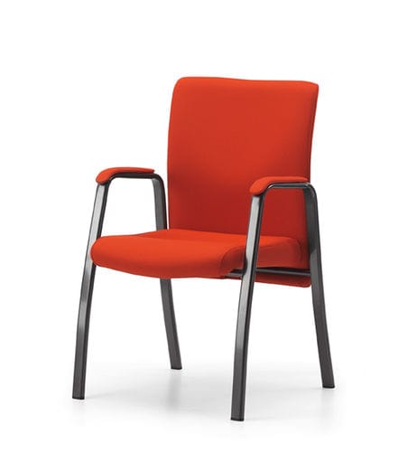 Contemporary visitor chair - AKIRA - TALIN SRL - indoor / metal / chrome