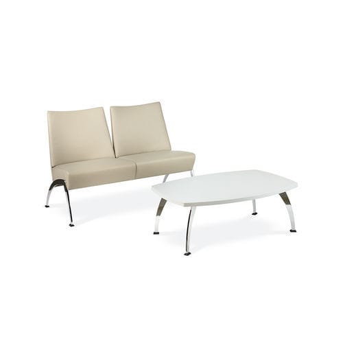 Modular upholstered bench - VIVA - TALIN SRL - contemporary / fabric / leather