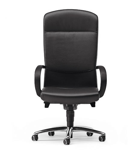 Contemporary executive chair - PETRA - TALIN SRL - leather / fabric / nylon