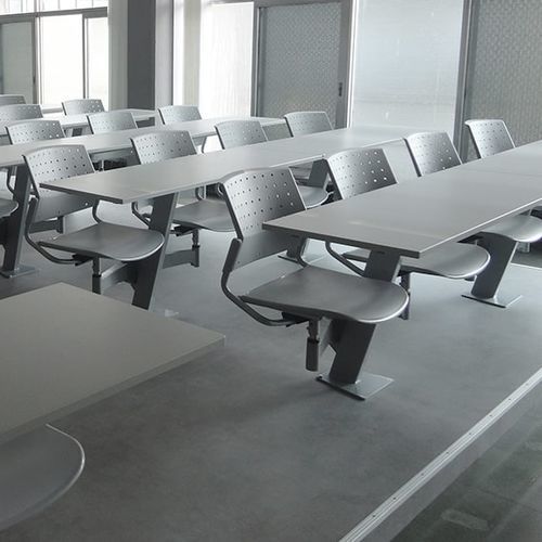 Contemporary auditorium seat - DIDAKTA SLIM - TALIN SRL - indoor / metal / aluminum