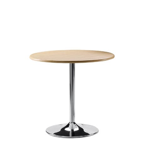 Contemporary bistro table - LINEA C - TALIN SRL - beech / MDF / metal