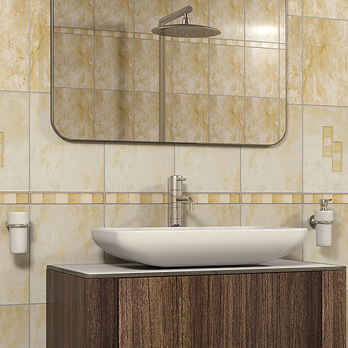 Ceramic tile - ATENA - Kai Group - polished / bathroom / wall