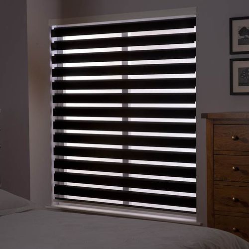 Roller blinds - PREMIUM ZEBRA - Bloc Blinds - for window / fabric / motorized