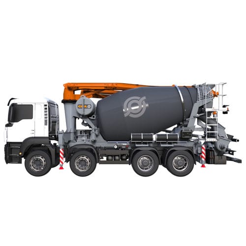 Diesel truck-mixer concrete pump - MK24L - CIFA S.p.A - for concrete