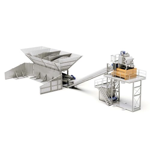 Mobile concrete batching plant - FIVETECH2500B - CIFA S.p.A - electric