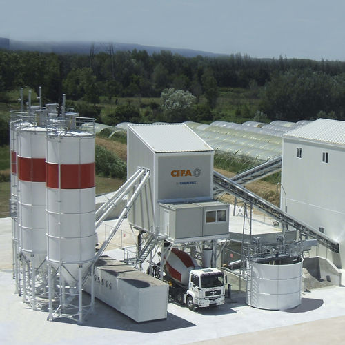 Electric concrete batching plant - VEWET - CIFA S.p.A