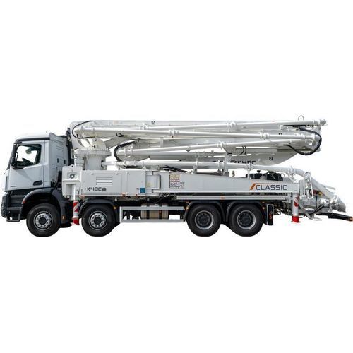 Mobile concrete pump - K43C - CIFA S.p.A - truck-mounted