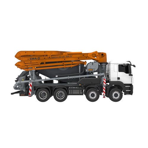 Diesel truck-mixer concrete pump - MK28L-5 - CIFA S.p.A - for concrete