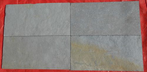 Slate stone slab - M GREEN RUSTIC - Asian Stones - for floor / matte