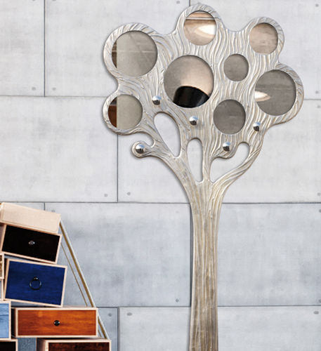 Contemporary coat hook - P4644 - PINTDECOR - chromed metal / multiple