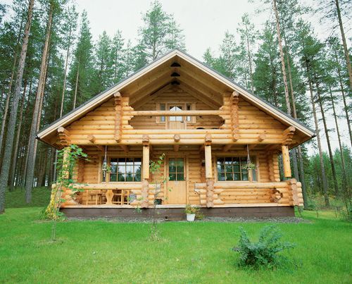 Prefab house - ARTICHOME : 96 - Artic House - log / eco-friendly / traditional