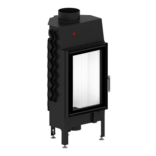 Wood-burning fireplace - ALBERO AL11S.V-D - Hitze - built-in / Single-sided / closed hearth