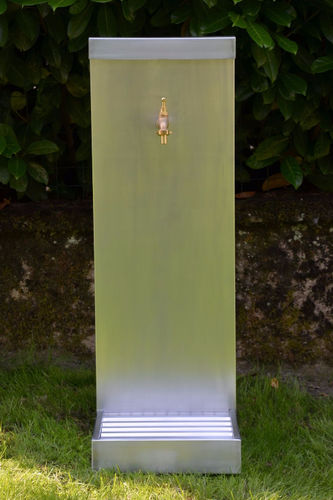 Garden fountain - PIVOINE - MISTERZINC - zinc / contemporary