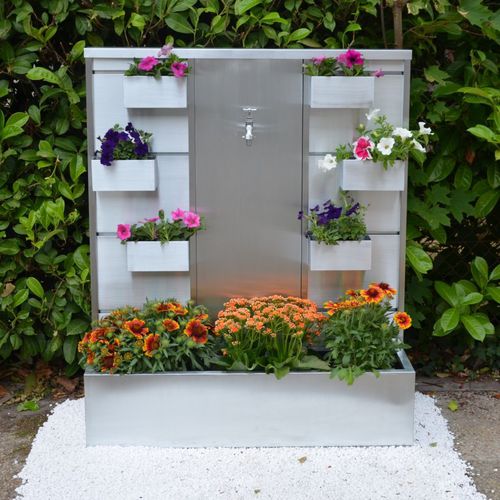 Garden fountain - EDEN. - MISTERZINC - zinc / contemporary