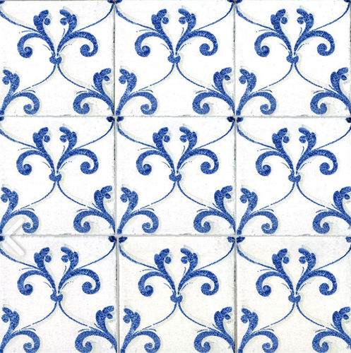 Porcelain stoneware tile - BLU COBALTO : B 05 COPIA - Ceramiche Militello art & design S.R.L - ceramic / terracotta / glass