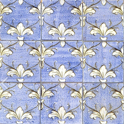 Terracotta tile - BLU COBALTO : B06 - Ceramiche Militello art & design S.R.L - indoor / wall / floor
