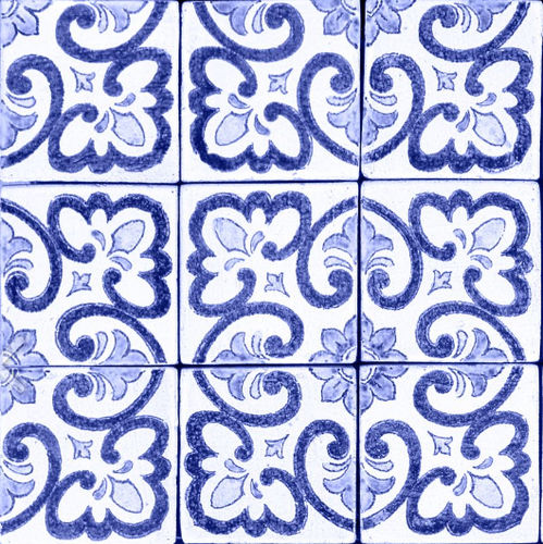 Terracotta tile - BLU COBALTO : V09 BLU - Ceramiche Militello art & design S.R.L - indoor / wall / floor