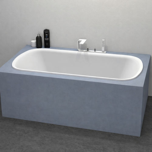 Oval bathtub - EMMA - WATERGAME COMPANY - for homes / professional / composite