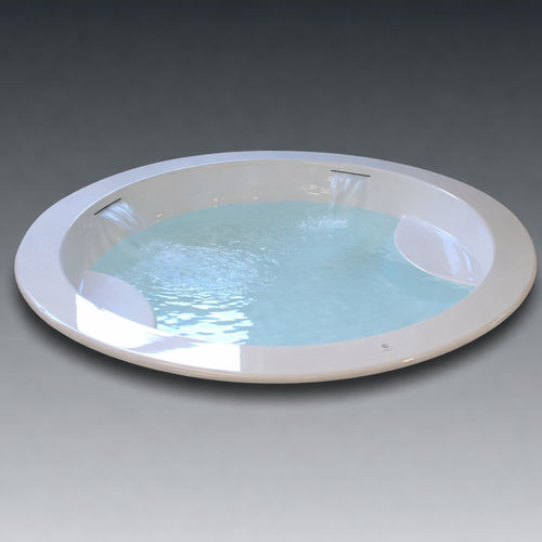 Round bathtub - EXCEL ROYALE - WATERGAME COMPANY - for homes / professional / composite
