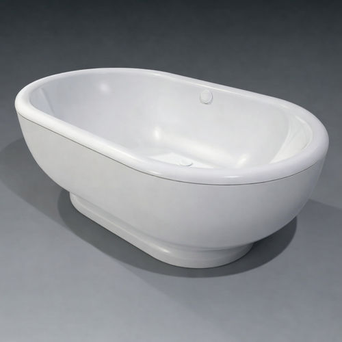 Oval bathtub - EVA - WATERGAME COMPANY - freestanding / for homes / professional
