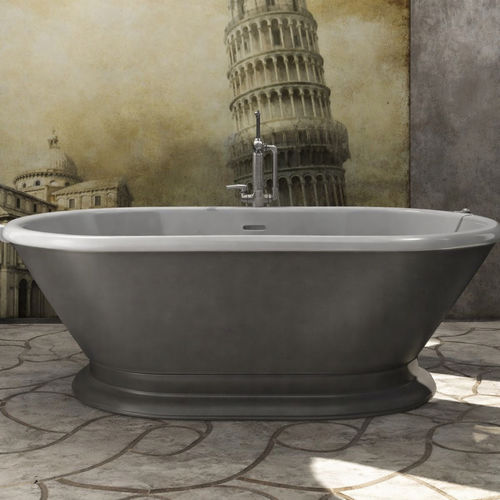 Oval bathtub - PALAZZO - WATERGAME COMPANY - freestanding / for homes / professional