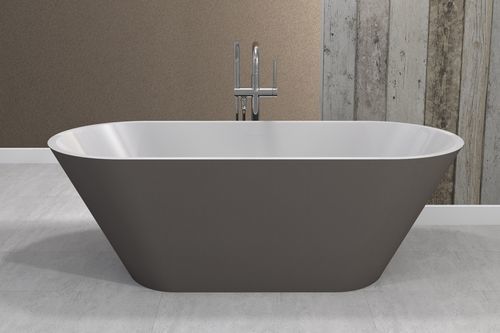Oval bathtub - CITY - WATERGAME COMPANY - freestanding / for homes / professional