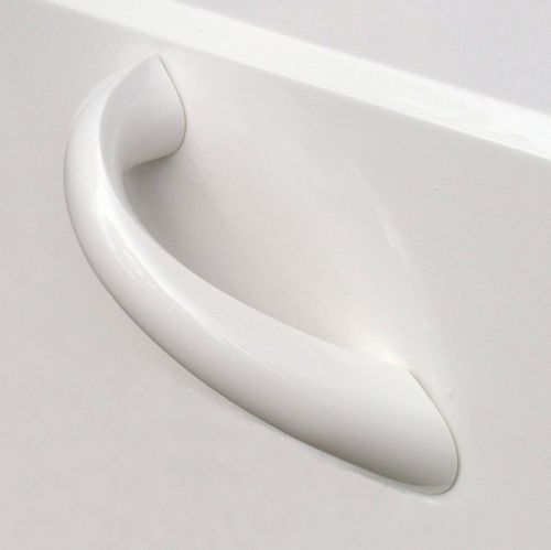 Composite grab bar - POIGN&Eacute;E DE BAIN - WATERGAME COMPANY - curved / for sanitary facilities / for domestic use