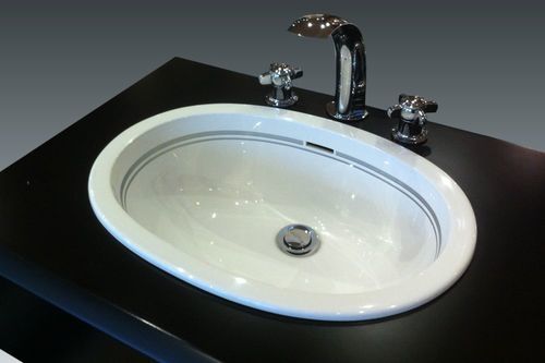 Undercounter washbasin - SEVERY 2 - WATERGAME COMPANY - composite material / matte finish / high-gloss