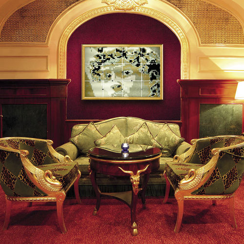 decorative painting on glass - veveglass
