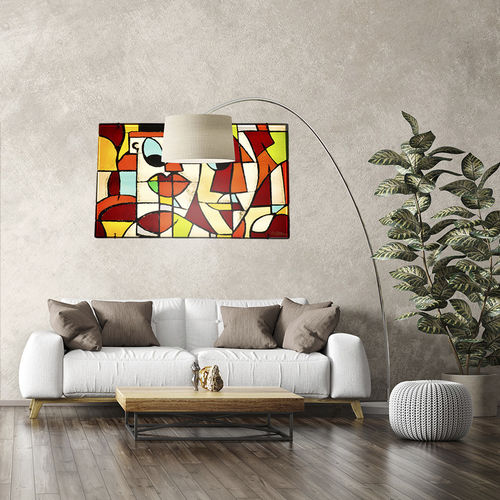 decorative painting on glass - veveglass