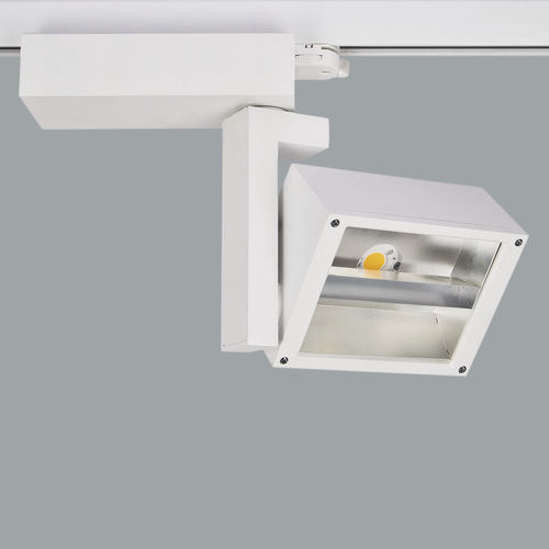 LED track light - PURELITE BRIDGESPOT / I01.MLT.40238 - Avolux - rectangular / cast aluminum / glass