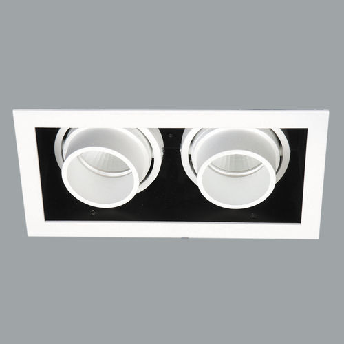 Recessed ceiling spotlight - GIZMO FOCUS BRIDGESPOT / I01.MLR.99802 - Avolux - LED / rectangular / IP20