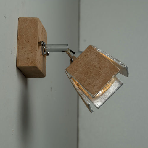 Contemporary wall light - APUANE - TOSCOT - indoor / ceramic / geometric