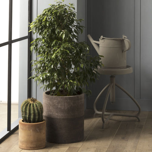 Terracotta plant pot - TIRRENIA - TOSCOT - freestanding / circular / home