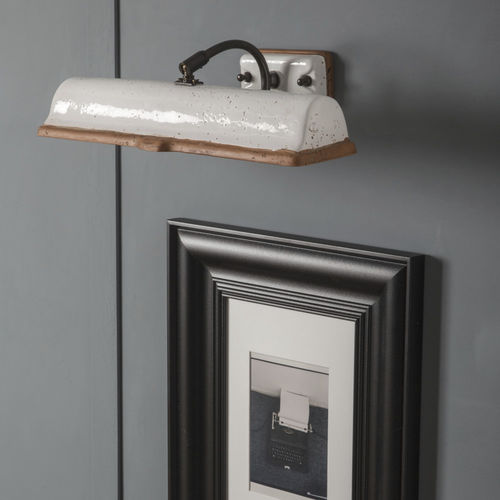 Contemporary wall light - VINCI - TOSCOT - indoor / brass / ceramic