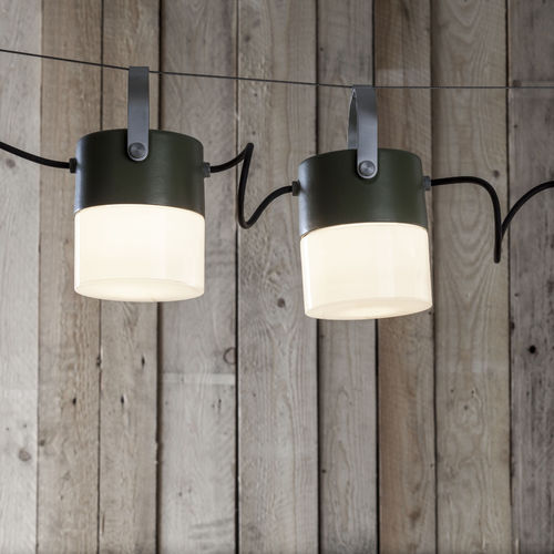 LED cable lighting - SWING  - TOSCOT - round / aluminum / blown glass