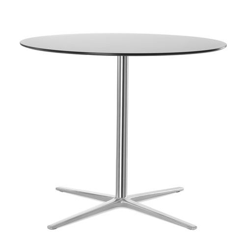 Contemporary conference table - TF - LD Seating s.r.o. - HPL / polished aluminum / round