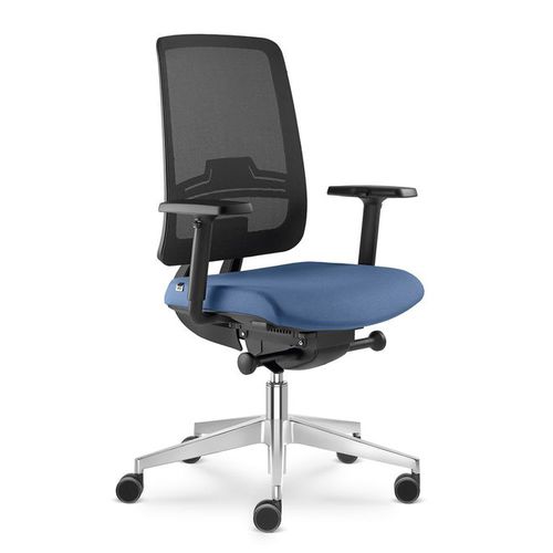 Contemporary office chair - SWING - LD Seating s.r.o. - indoor / mesh / nylon base