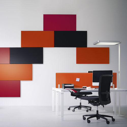 Acoustic wall panel - DECAMPO - PREFORM GmbH - felt / rectangular / smooth