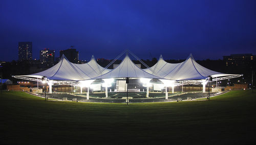PTFE architectural membrane - CYNTHIA WOODS MITCHELL PAVILION - FabriTec Structures - for tensile structures / for public spaces / roof
