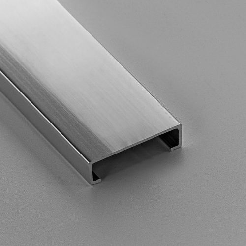Aluminium decorative profile - 8X30 - ALUMACER® - for tile / square / U-shaped