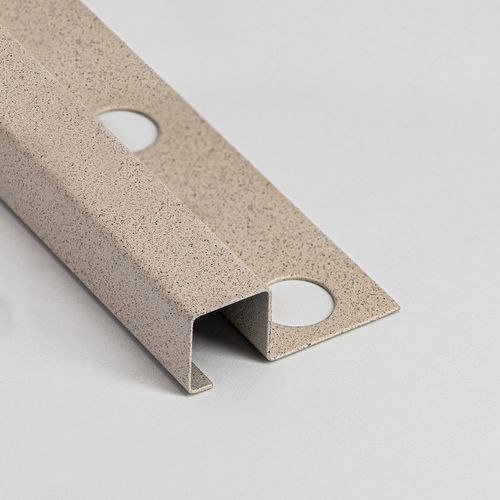 Stainless steel decorative profile - 12X12 - ALUMACER® - outside corner / corner / square