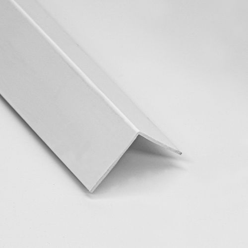 PVC edge trim - 25X25 - ALUMACER® - for tile / outside corner / corner